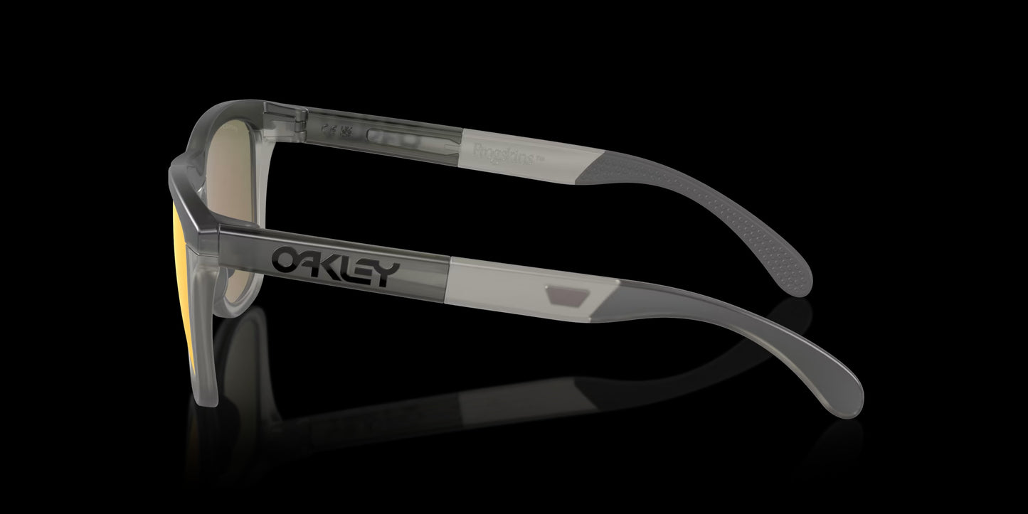 Frogskins Range Matte Grey Smoke/Grey Ink w/ Prizm Ruby Injected