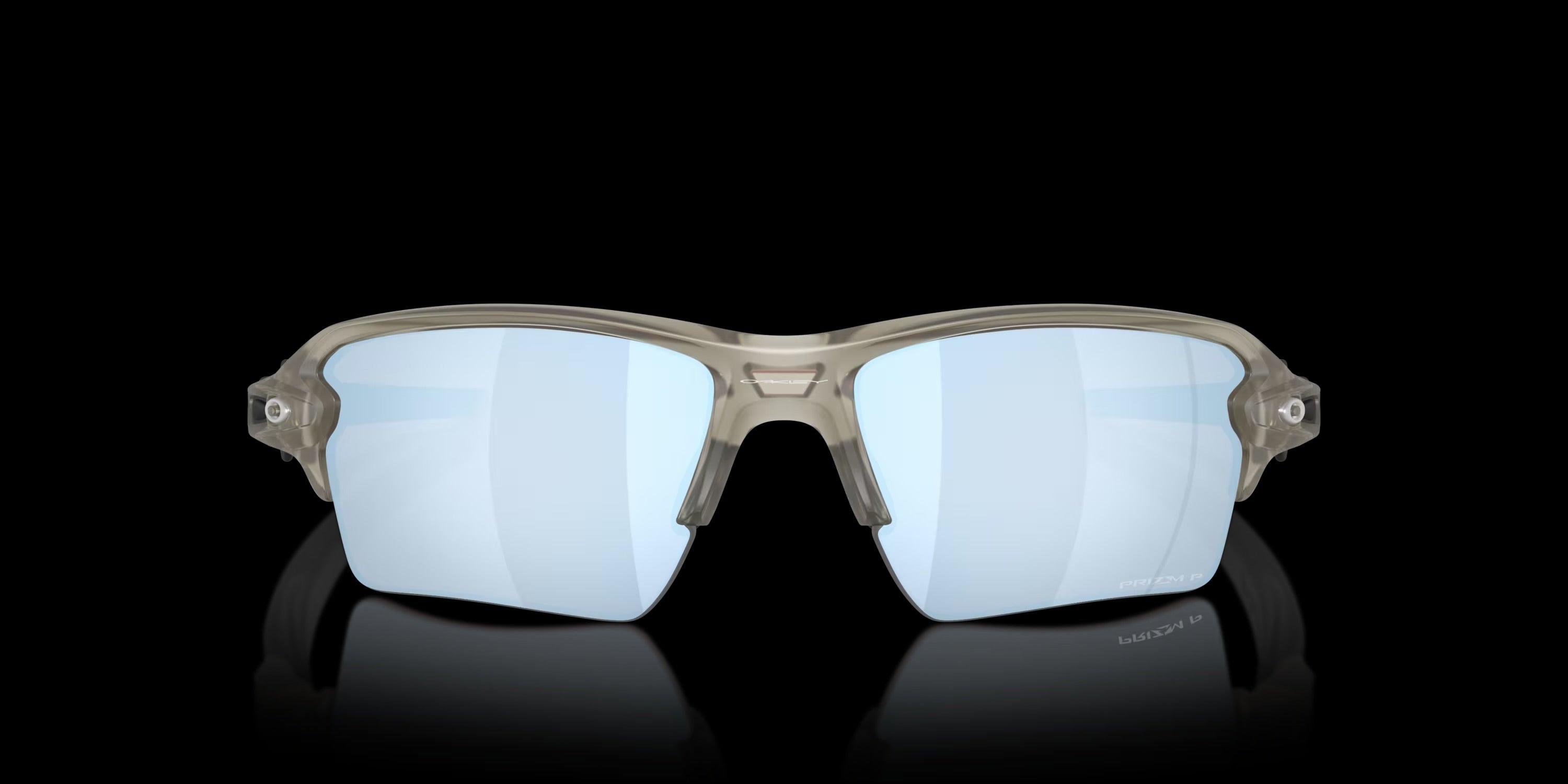 FLAK 2.0 XL MATTE GREY INK w/ PRIZM DEEP WATER POLAR INJECTED MAN SUNGLASS 0OO9188 9188J9