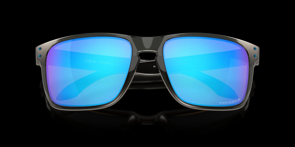 HOLBROOK XL GREY SMOKE w/ PRIZM SAPPHIRE POLARIZED INJECTED MAN SUNGLASS 0OO9417 941709