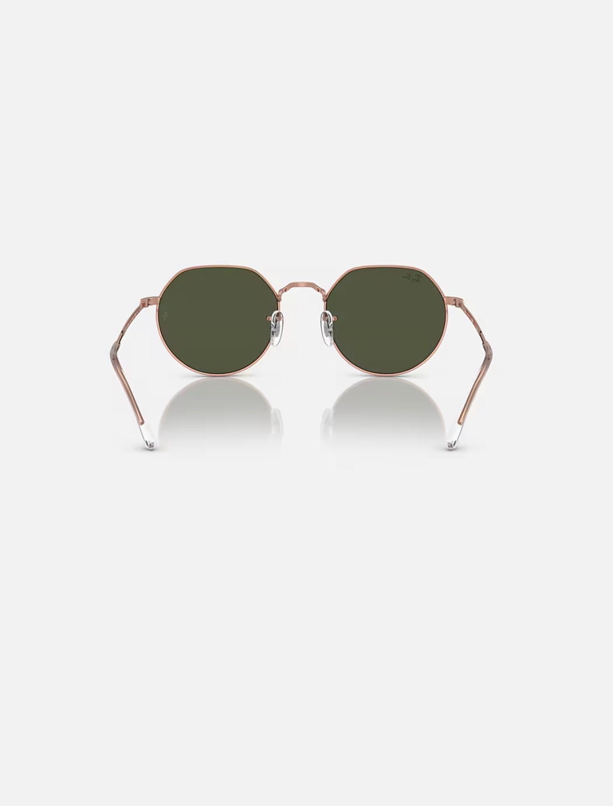 Aviator Large Metal Silver w/ Clear Gradient Grey Metal