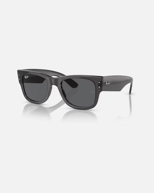 Mega Wayfarer Transparent Black w/ Dark Grey Propionate
