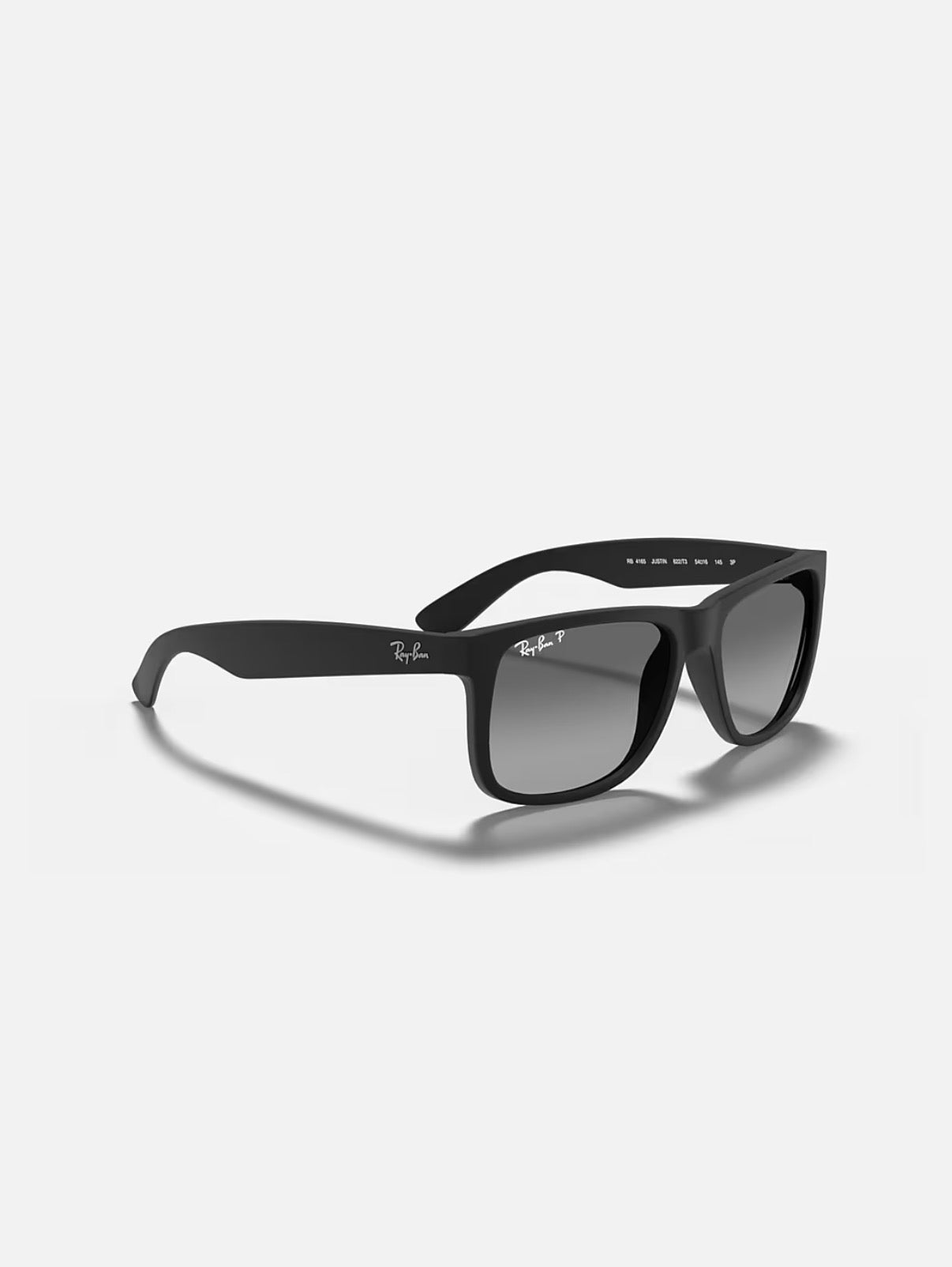 Justin Rubber Black w/ Light Grey Gradient Grey Nylon