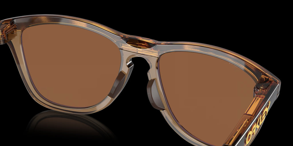 FROGSKINS RANGE BROWN TORT/ BROWN SMOKE w/ PRIZM TUNGSTEN POLAR INJECTED MAN SUNGLASS 0OO9284 928407
