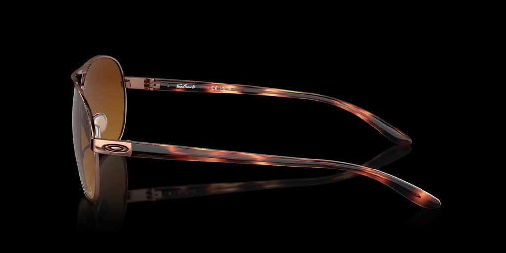 FEEDBACK ROSE GOLD w/ BROWN GRADIENT POLAR METAL WOMAN SUNGLASS 0OO4079 407914