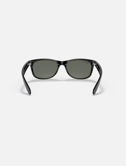 New Wayfarer Black w/ Polar Green Nylon