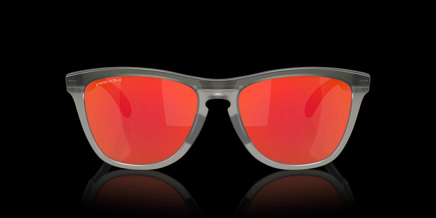 Frogskins Range Matte Grey Smoke/Grey Ink w/ Prizm Ruby Injected