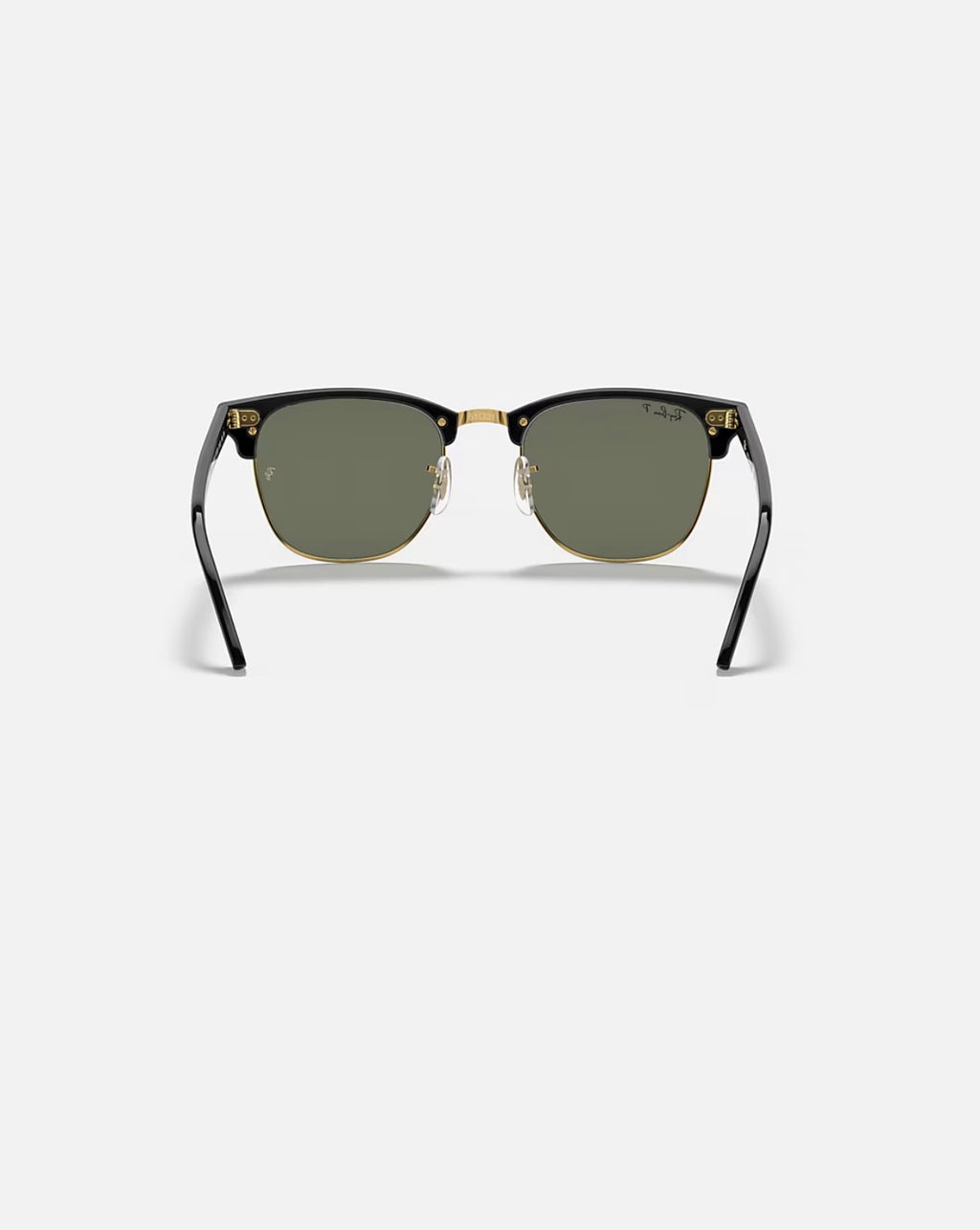 CLUBMASTER BLACK w/ G-15 GREEN ACETATE MAN SUNGLASS 0RB3016 901/58