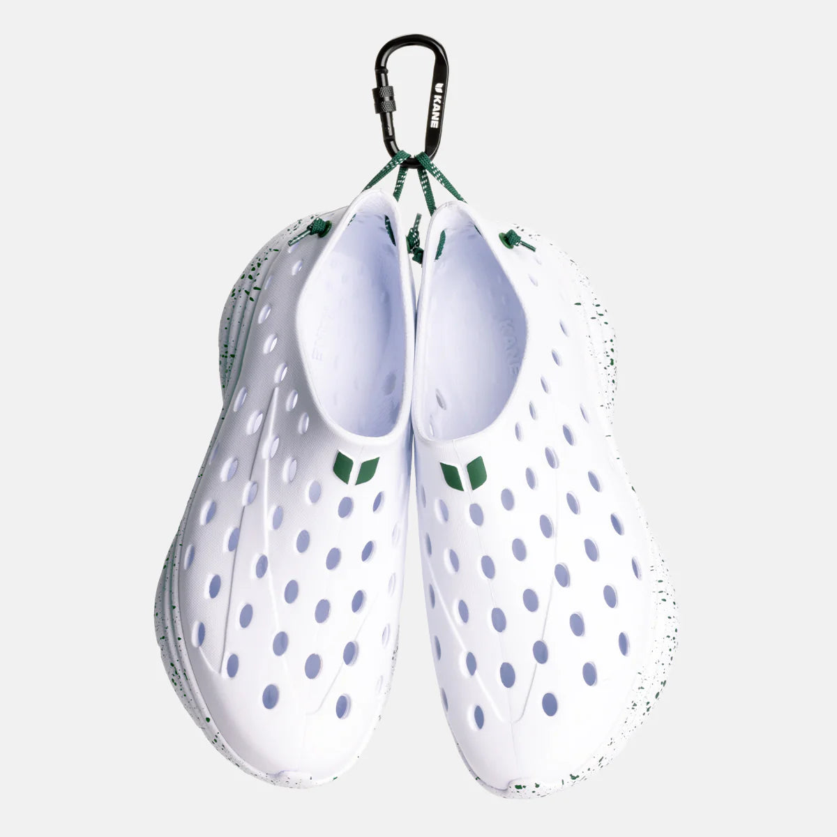 REVIVE ALL WHITE GREEN SPECKLE