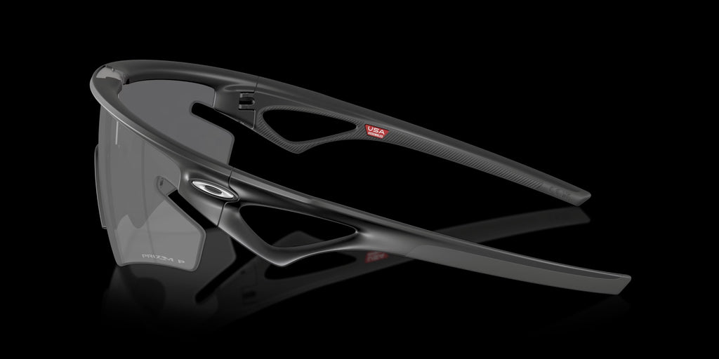 SPHAERA SLASH MATTE BLACK w/ PRIZM BLACK POLARIZED INJECTED UNISEX SUNGLASS 0OO9499 949901