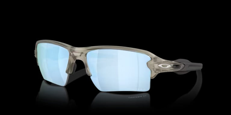 FLAK 2.0 XL MATTE GREY INK w/ PRIZM DEEP WATER POLAR INJECTED MAN SUNGLASS 0OO9188 9188J9
