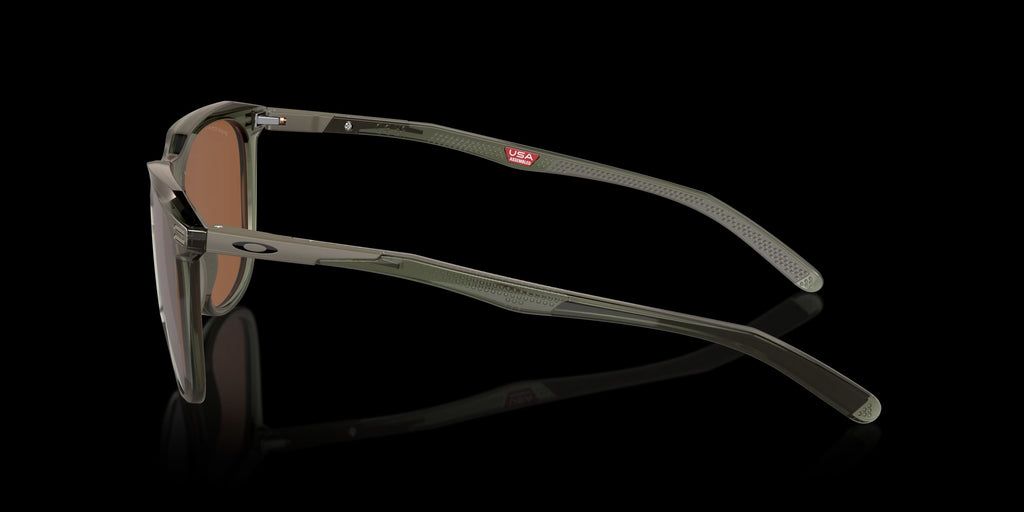 THURSO OLIVE INK w/ PRIZM TUNGSTEN POLARIZED INJECTED MAN SUNGLASS 0OO9286 928603