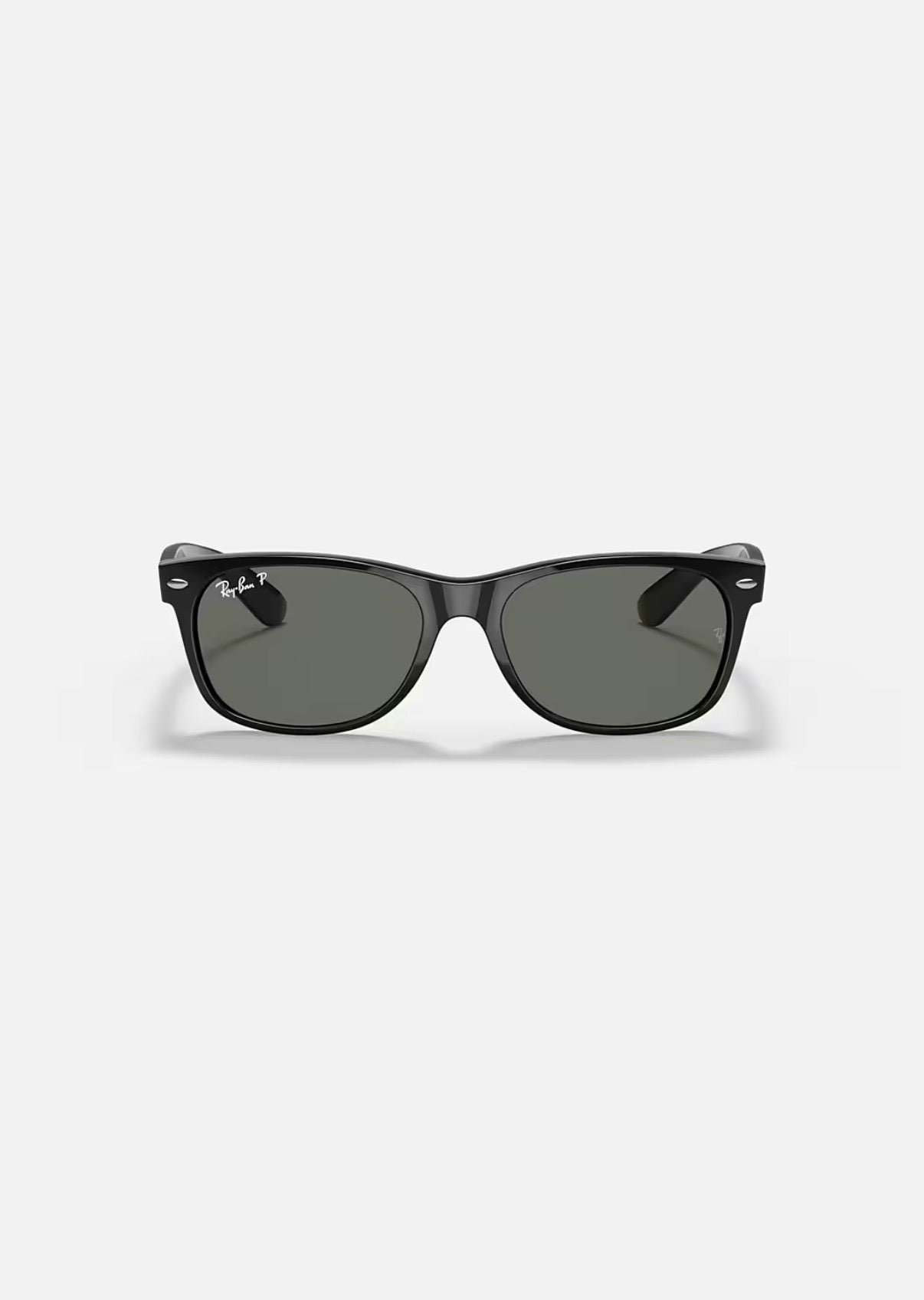 NEW WAYFARER BLACK w/ POLAR GREEN NYLON MAN SUNGLASS 0RB2132 901/58