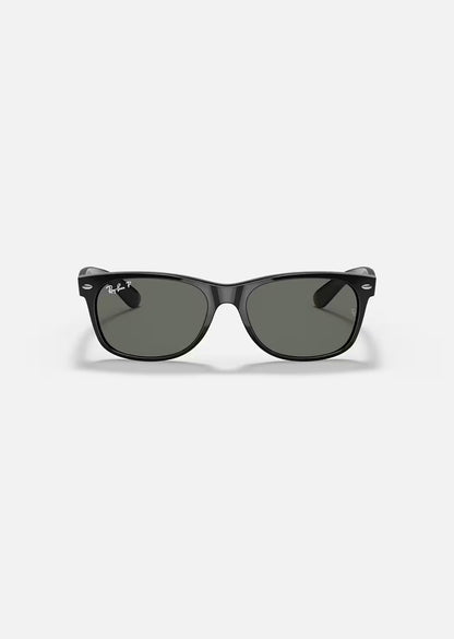 New Wayfarer Black w/ Polar Green Nylon