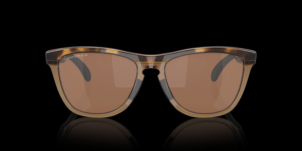 FROGSKINS RANGE BROWN TORT/ BROWN SMOKE w/ PRIZM TUNGSTEN POLAR INJECTED MAN SUNGLASS 0OO9284 928407