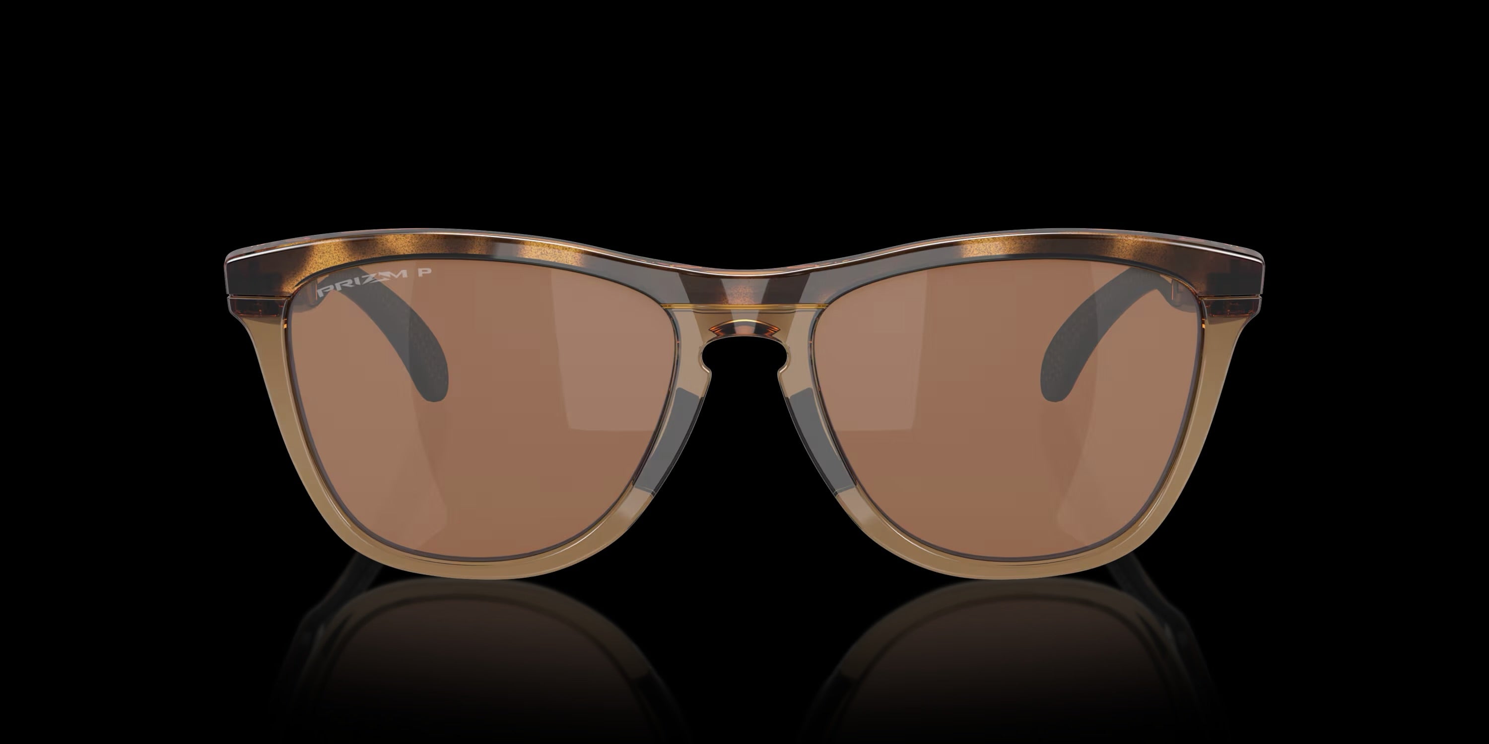 FROGSKINS RANGE BROWN TORT/ BROWN SMOKE w/ PRIZM TUNGSTEN POLAR INJECTED MAN SUNGLASS 0OO9284 928407