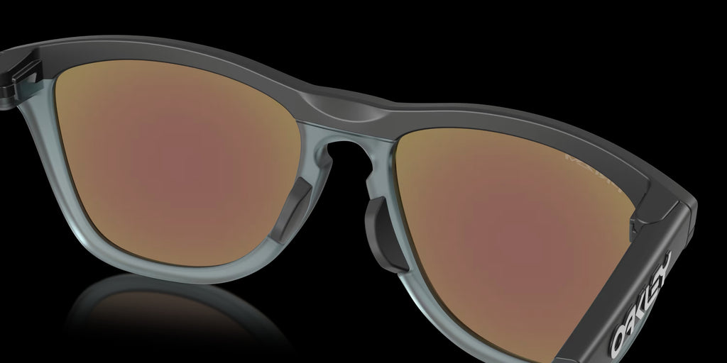 FROGSKINS RANGE MATTE BLACK w/ PRIZM SAPPHIRE INJECTED MAN SUNGLASS 0OO9284 928419