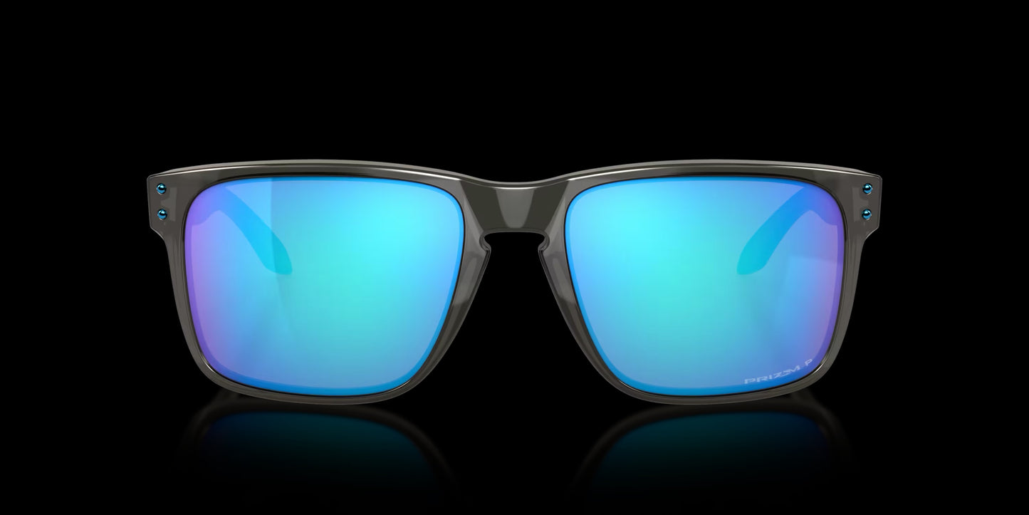 Holbrook XL Grey Smoke w/ Prizm Sapphire Polarized Injected