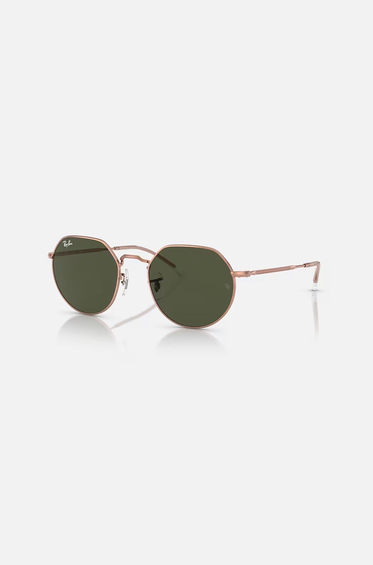 Aviator Large Metal Silver w/ Clear Gradient Grey Metal