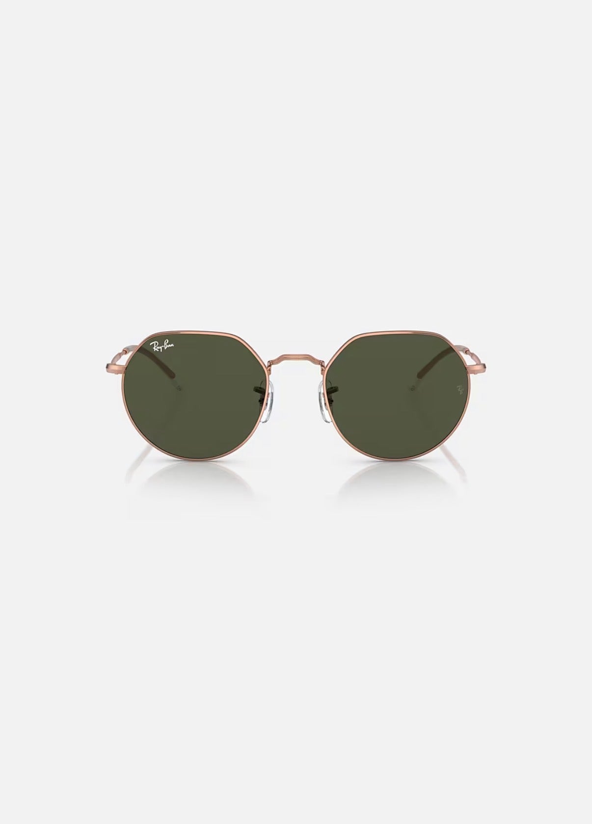 Aviator Large Metal Silver w/ Clear Gradient Grey Metal