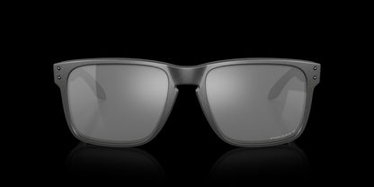Holbrook XL Steel w/ Prizm Black Polarized Injected