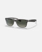 New Wayfarer Gunmetal on Transparent w/ Light Grey Gradient Dark Grey Nylon