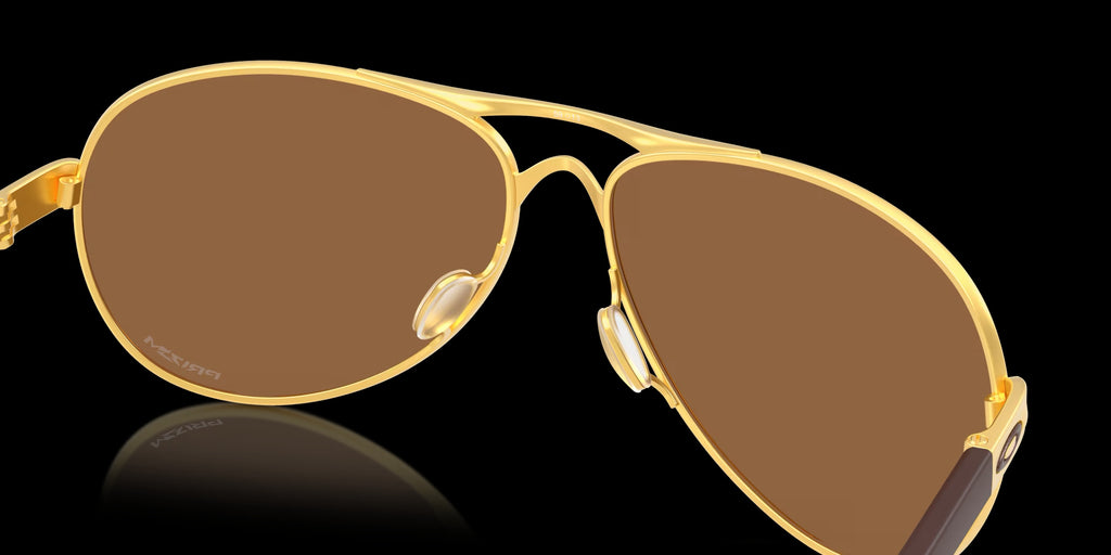 FEEDBACK SATIN GOLD w/ PRIZM BRONZE METAL WOMAN SUNGLASS 0OO4079 407951