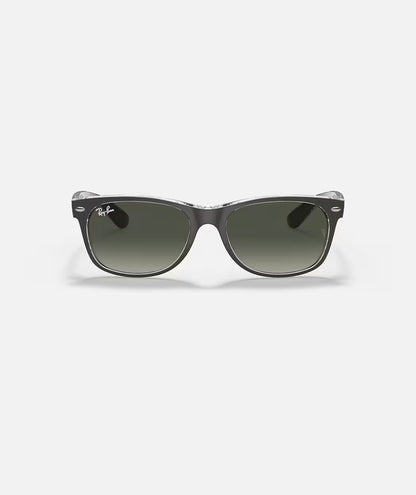 New Wayfarer Gunmetal on Transparent w/ Light Grey Gradient Dark Grey Nylon