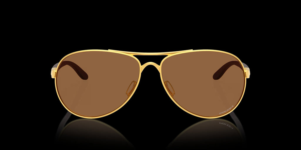 FEEDBACK SATIN GOLD w/ PRIZM BRONZE METAL WOMAN SUNGLASS 0OO4079 407951