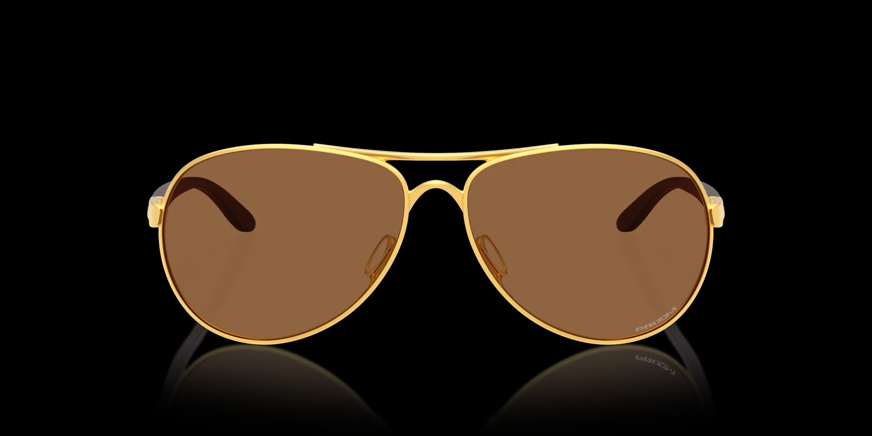 FEEDBACK SATIN GOLD w/ PRIZM BRONZE METAL WOMAN SUNGLASS 0OO4079 407951