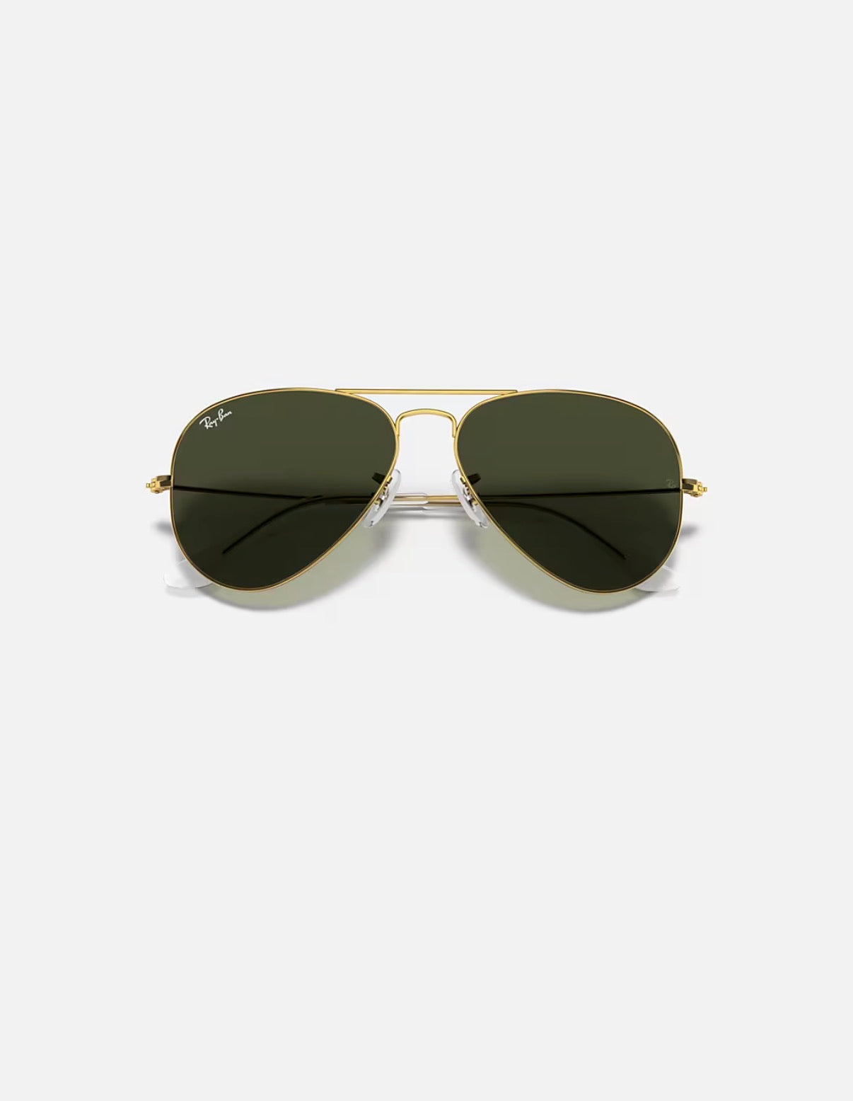 AVIATOR LARGE METAL ARISTA w/ G-15 GREEN METAL MAN SUNGLASS 0RB3025 L0205