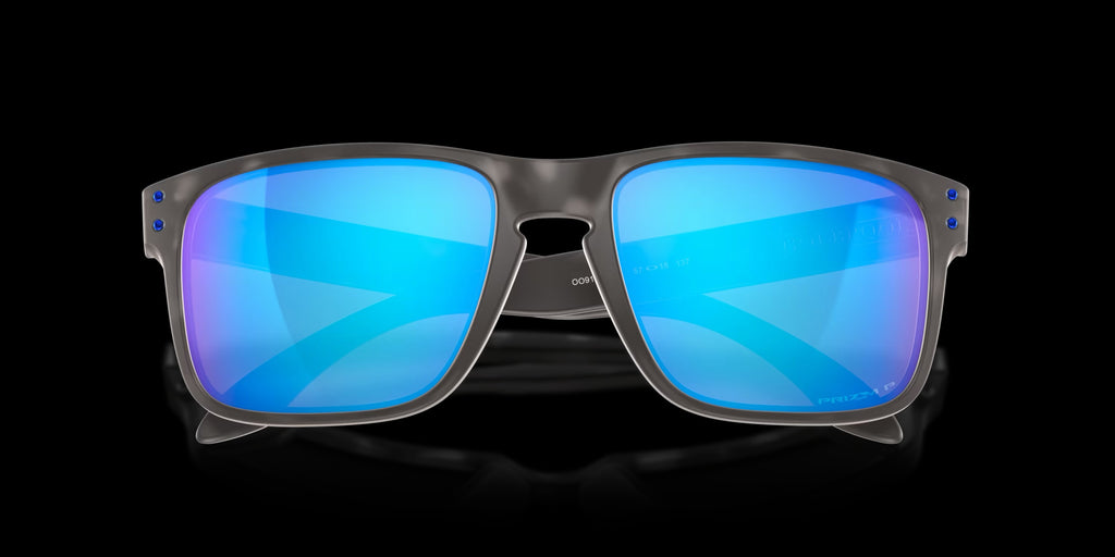 HOLBROOK MATTE BLACK TORTOISE w/ PRIZM SAPPHIRE POLARIZED INJECTED MAN SUNGLASS 0OO9102 9102G7