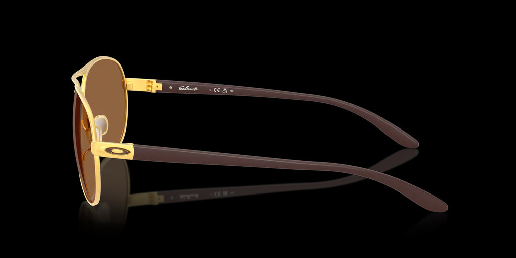 FEEDBACK SATIN GOLD w/ PRIZM BRONZE METAL WOMAN SUNGLASS 0OO4079 407951