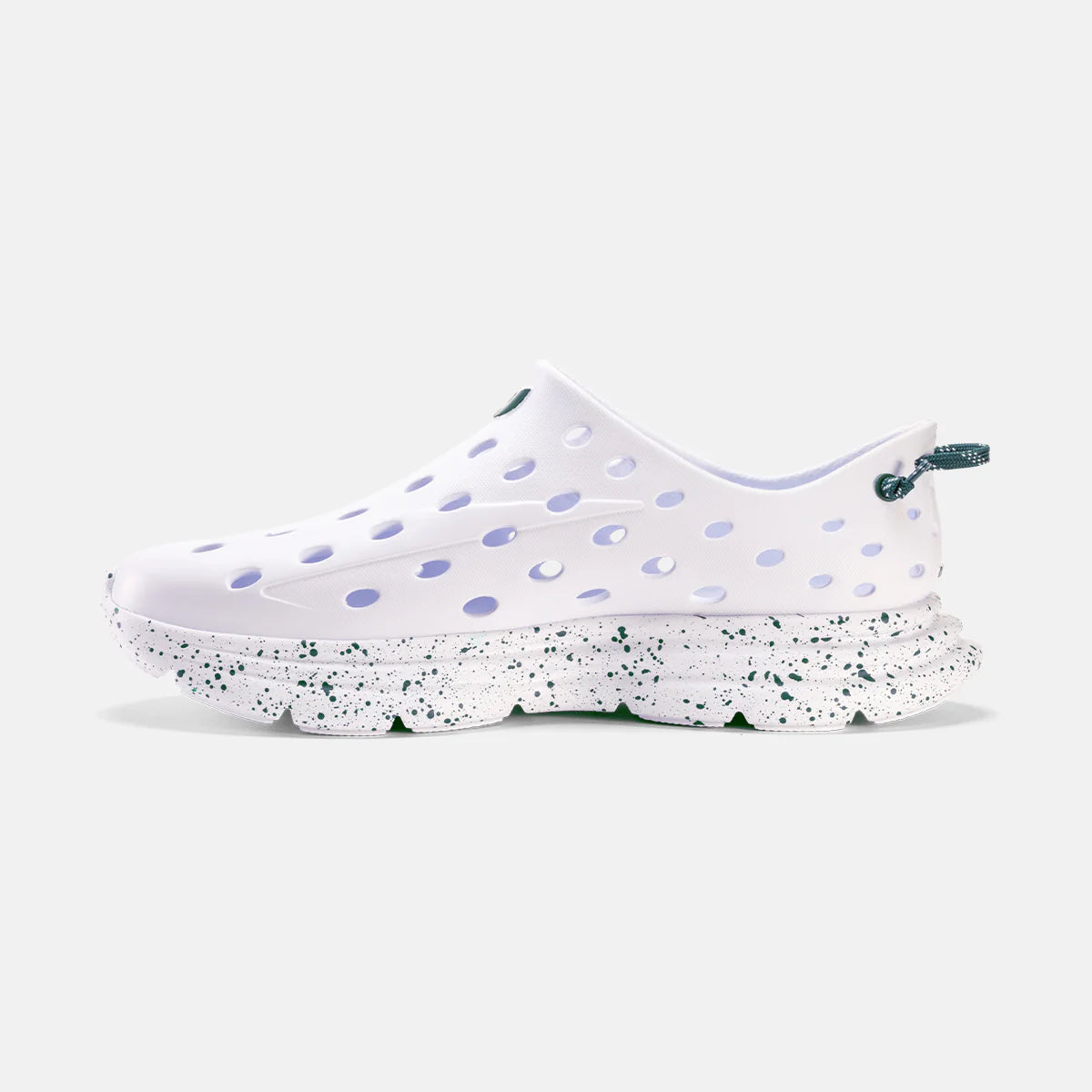 REVIVE ALL WHITE GREEN SPECKLE