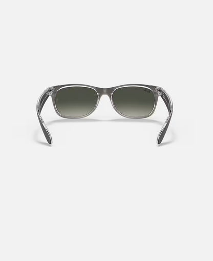 New Wayfarer Gunmetal on Transparent w/ Light Grey Gradient Dark Grey Nylon