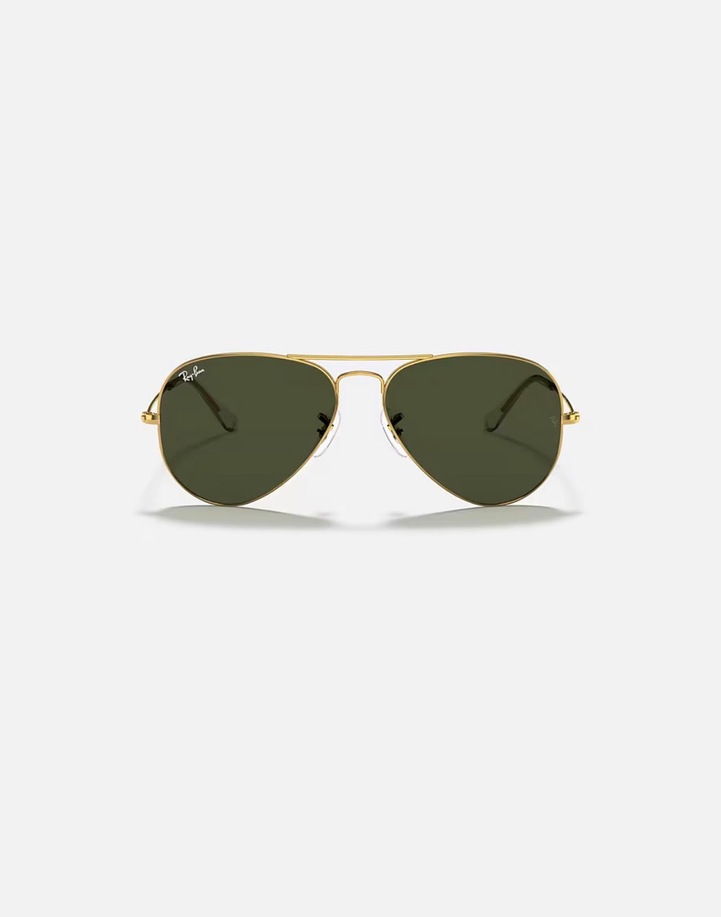 AVIATOR LARGE METAL ARISTA w/ G-15 GREEN METAL MAN SUNGLASS 0RB3025 L0205