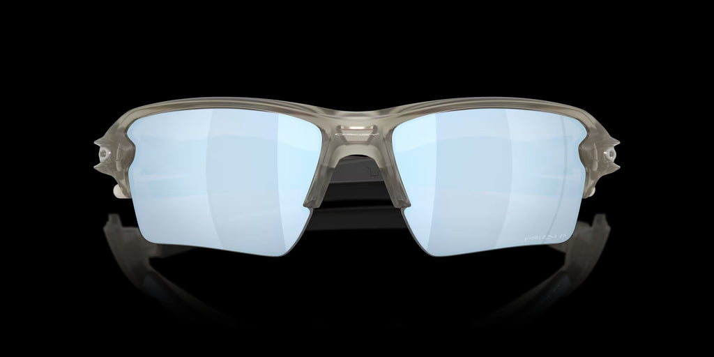 FLAK 2.0 XL MATTE GREY INK w/ PRIZM DEEP WATER POLAR INJECTED MAN SUNGLASS 0OO9188 9188J9