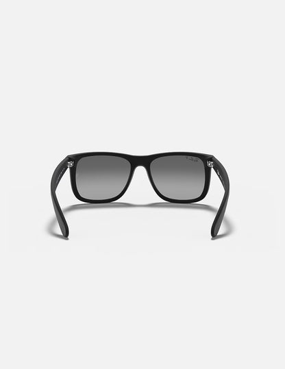 Justin Rubber Black w/ Light Grey Gradient Grey Nylon