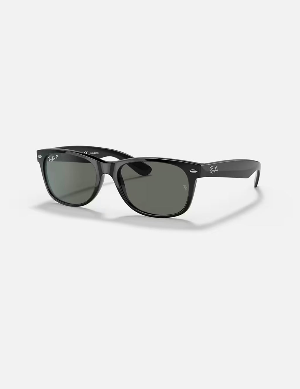 NEW WAYFARER BLACK w/ POLAR GREEN NYLON MAN SUNGLASS 0RB2132 901/58