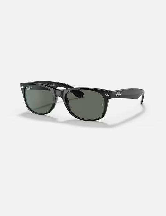 New Wayfarer Black w/ Polar Green Nylon