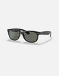 New Wayfarer Black w/ Polar Green Nylon