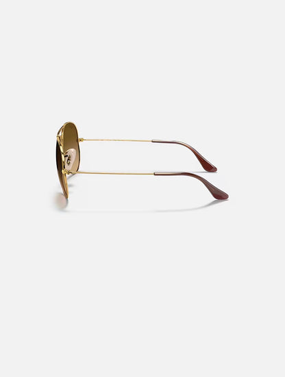 Aviator Large Metal Arista w/ Brown Gradient Metal