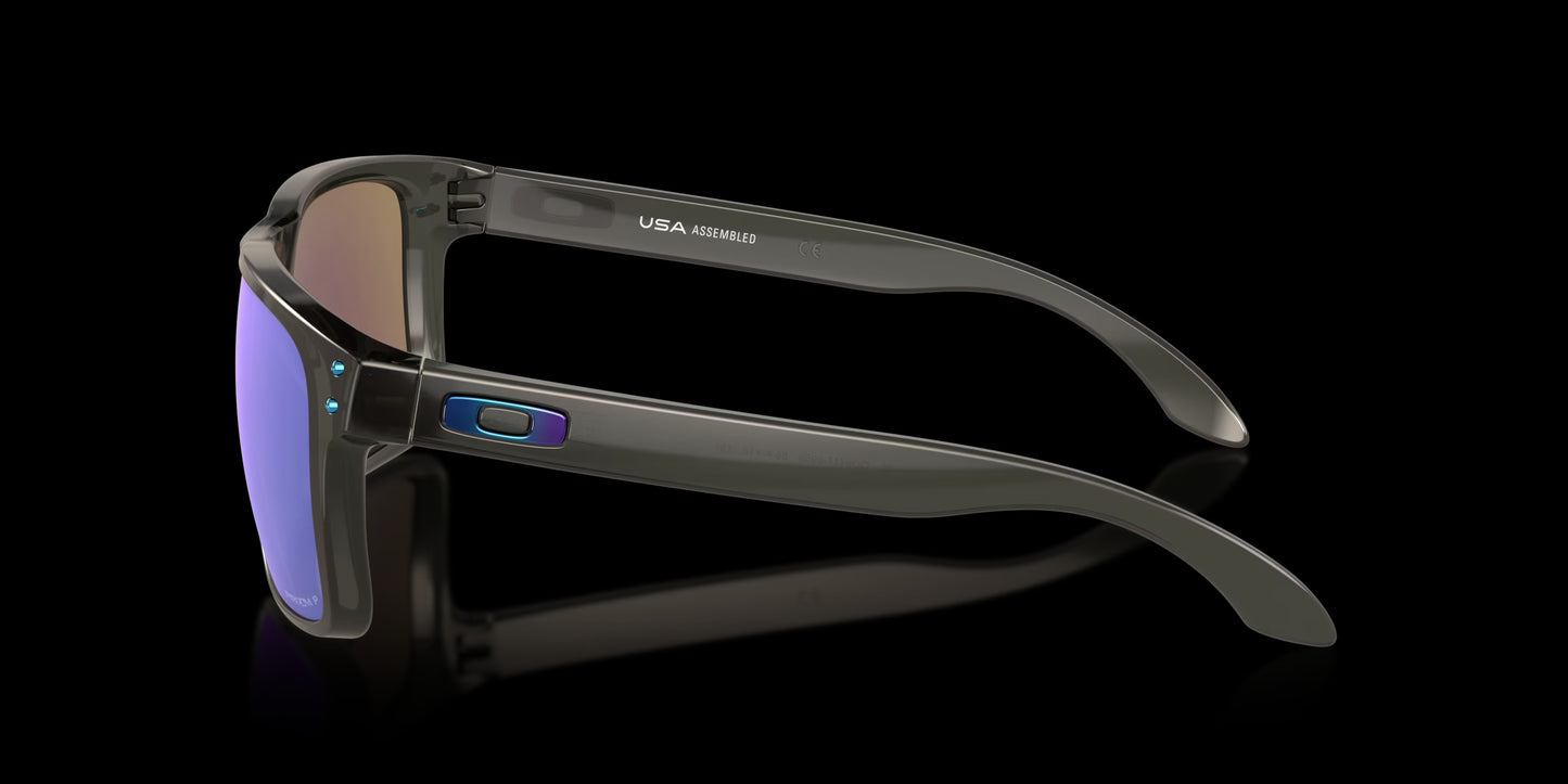 Holbrook XL Grey Smoke w/ Prizm Sapphire Polarized Injected