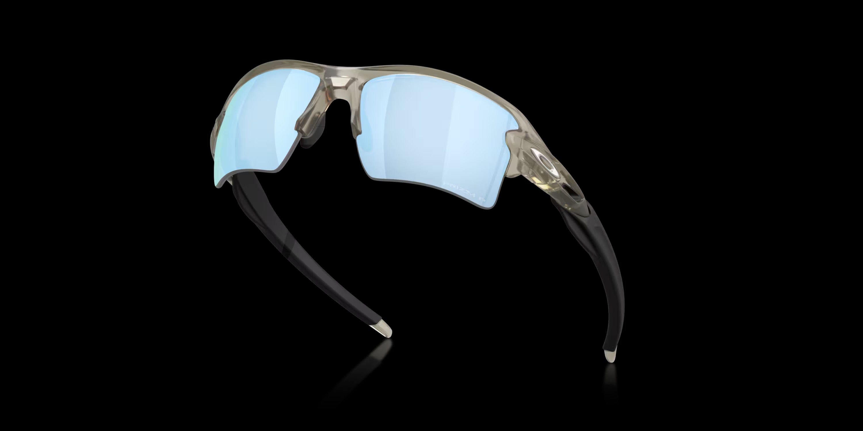 FLAK 2.0 XL MATTE GREY INK w/ PRIZM DEEP WATER POLAR INJECTED MAN SUNGLASS 0OO9188 9188J9
