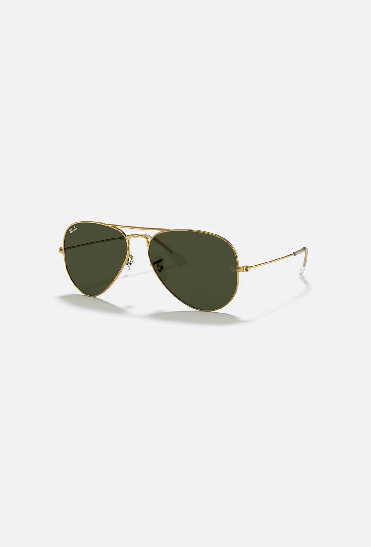 AVIATOR LARGE METAL ARISTA w/ G-15 GREEN METAL MAN SUNGLASS 0RB3025 L0205