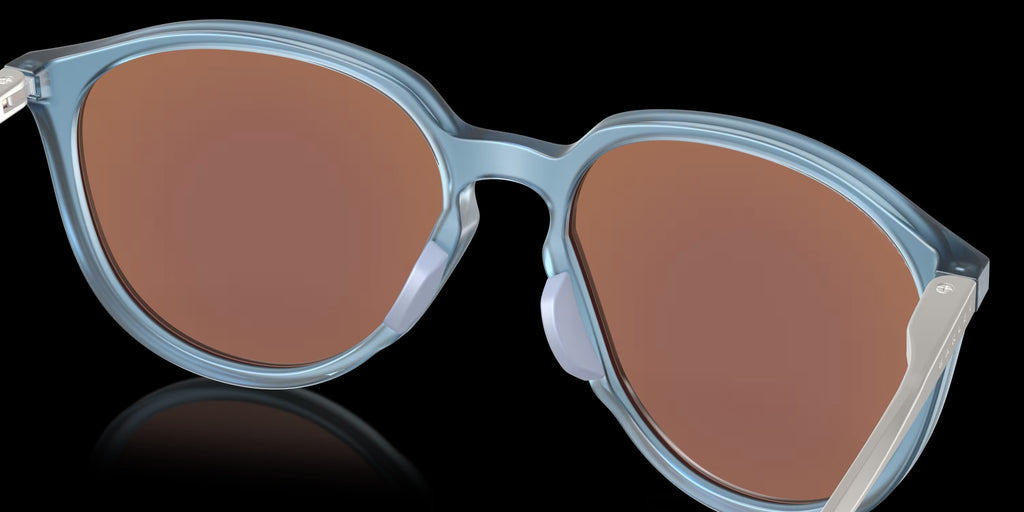 SIELO MATTE TRANS STONEWASH w/ PRIZM DEEP WATER POLAR INJECTED WOMAN SUNGLASS 0OO9288 928804