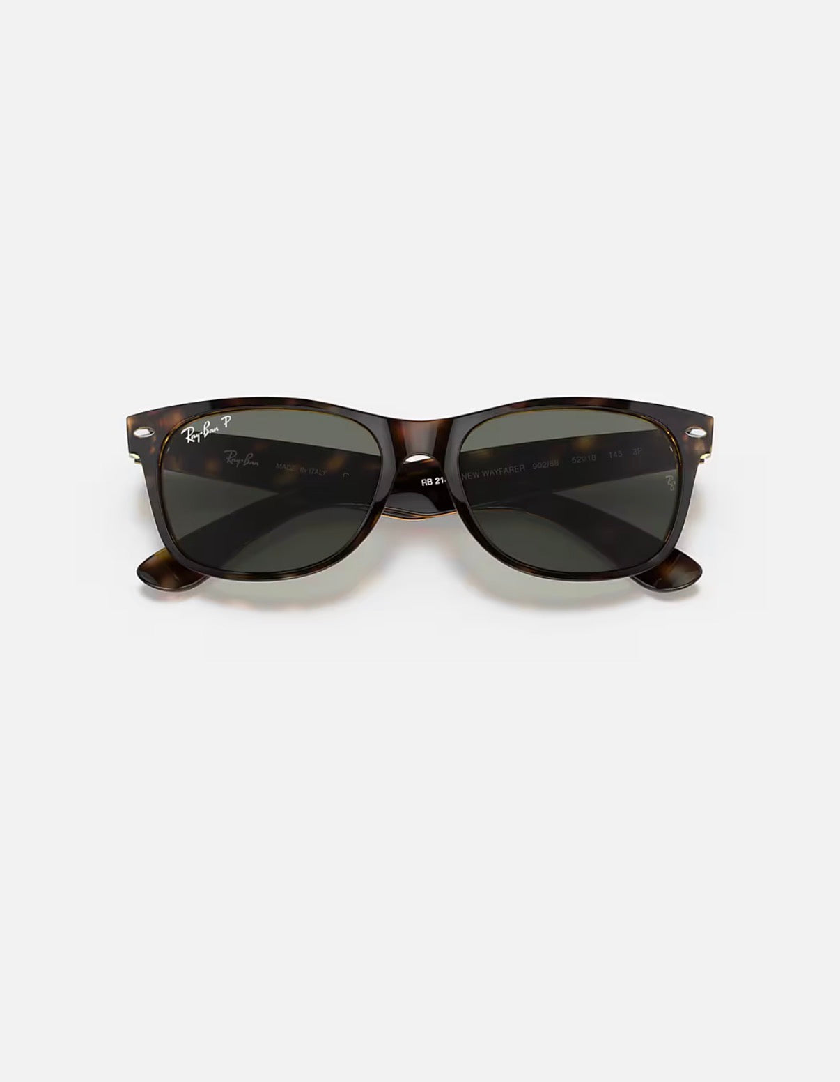 New Wayfarer Tortoise w/ Polar Green Nylon