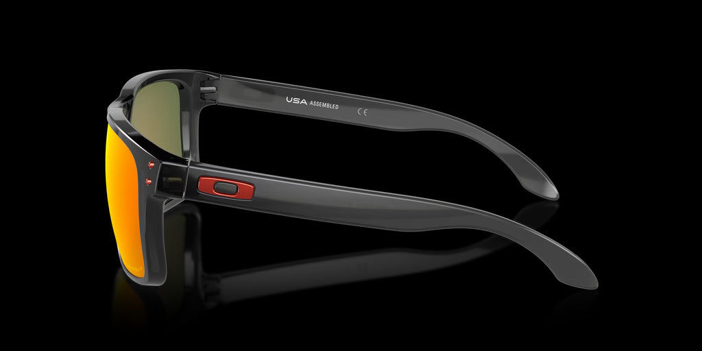 HOLBROOK XL BLACK INK w/ PRIZM RUBY POLARIZED INJECTED MAN SUNGLASS 0OO9417 941708