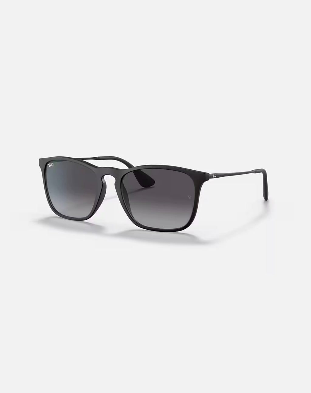 CHRIS RUBBER BLACK w/ LIGHT GREY GRADIENT DARK GREY INJECTED MAN SUNGLASS 0RB4187 622/8G
