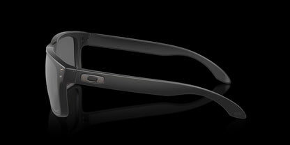 Holbrook Matte Black w/ Prizm Black Polarized Injected