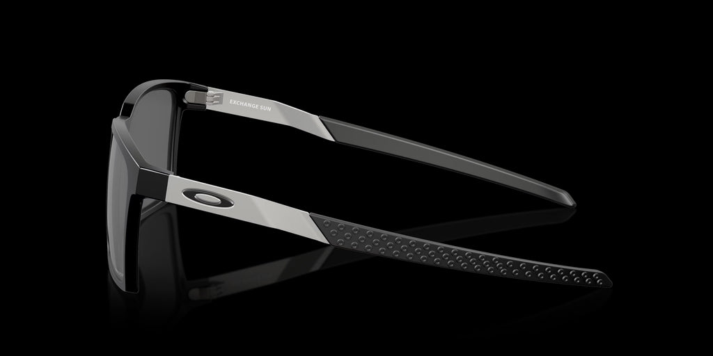 EXCHANGE SUN SATIN BLACK w/ PRIZM BLACK INJECTED UNISEX SUNGLASS 0OO9483 948301
